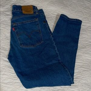 Levi's Wedgie Tapered Denim Jeans